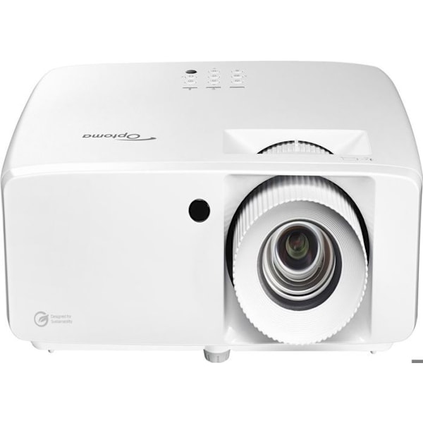 DLP 4K Ultra HD 3D Ready laserprojektor, 3500 lumen, HDR10/HLG, spelläge 1080p/240 Hz, ingångsfördröjning 4,4 ms, 1,6x zoom, hög-