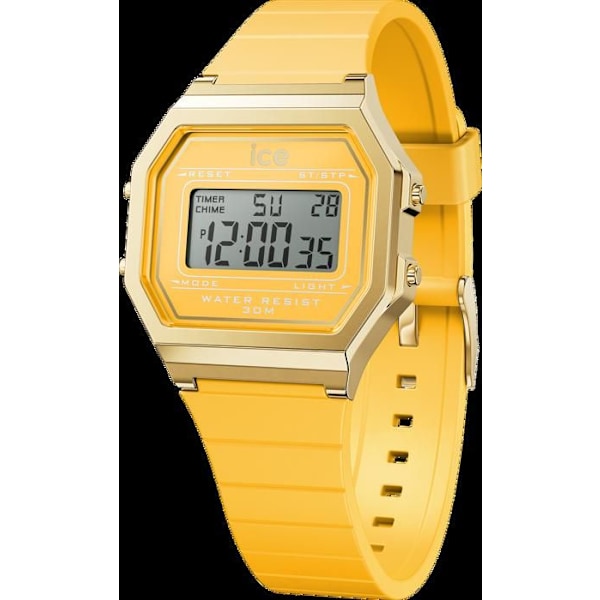 ICE WATCH Ur - Dame - 022053 - Gul Silikone - Vandtæt 3 ATM Gul