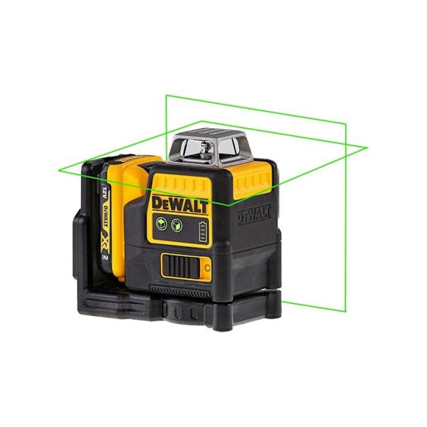 DEWALT DCE0811D1G laserlinja-taso - 2 pulloa - Vihreä - Langaton Grön