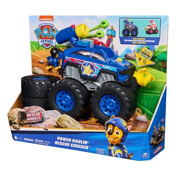 SPIN MASTER BIL ALTITUDEREDNING CHASE REDNING HJUL Paw Patrol Blå