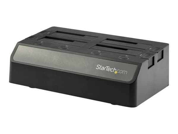 USB 3.1-dockingstation til 4 2,5" / 3,5" SATA III-harddiske - STARTTECH