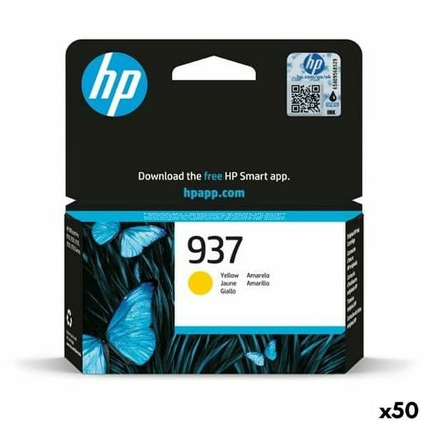 Original HP 937 blækpatron Gul 50 enheder PRINTERPATRON