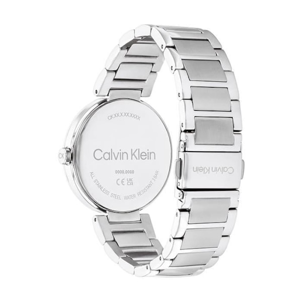 Kvinna Klocka - CALVIN KLEIN - 242041 - Grå Stål - Kvarts - Analogisk Grå
