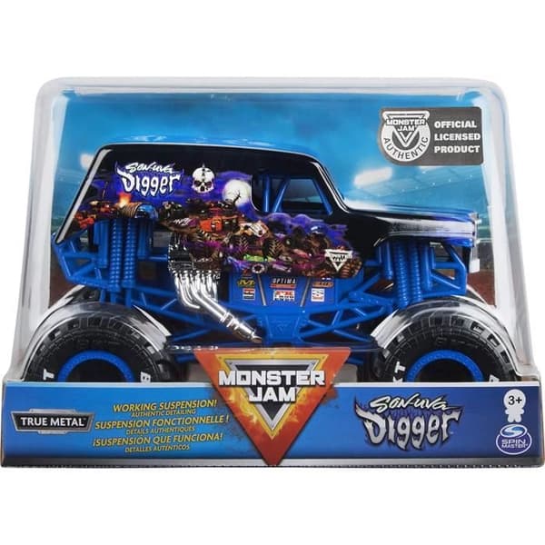 MONSTER JAM - COLLECTOR DIE CAST TRUCKS - Skala 1:24 - Tilfældig model