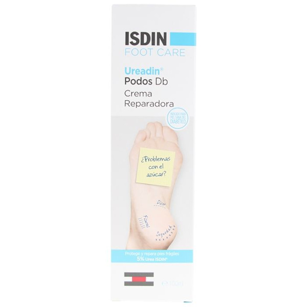 Korjaava voide - Isdin - Ureadin Podos DB - 100 ml - Kuivat ihot - Hajusteeton