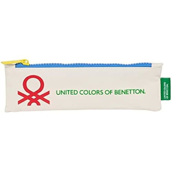 Koulupenaali - Benetton - Topitos Valkoinen - Synteettinen - Lapsi - Mixed Vit