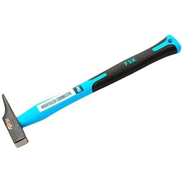 Hammer - FERRESTOCK - 18 mm - Fiberhåndtag - Standardtype - Træanvendelse Färgad