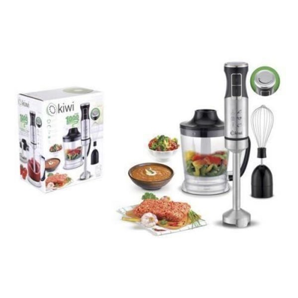 Hakkerblander - Kiwi - KHB-4437 - 1000W - 1L - Rustfrit stål
