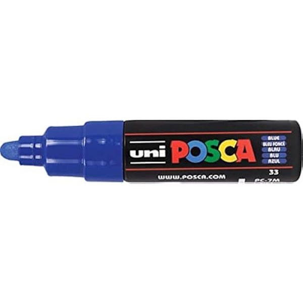 Marquee Uni Posca - UNI-BALL - 4,5-5,5 mm - Flerfärgad - Oföränderlig - Fin spets mångfärgad