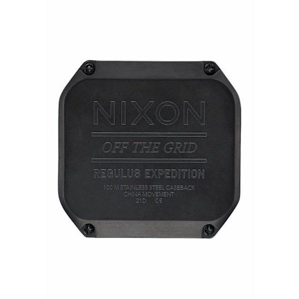 Ure - Nixon - Regulus Ekspedition - Altimeter - Barometer - Kompas Helt sort