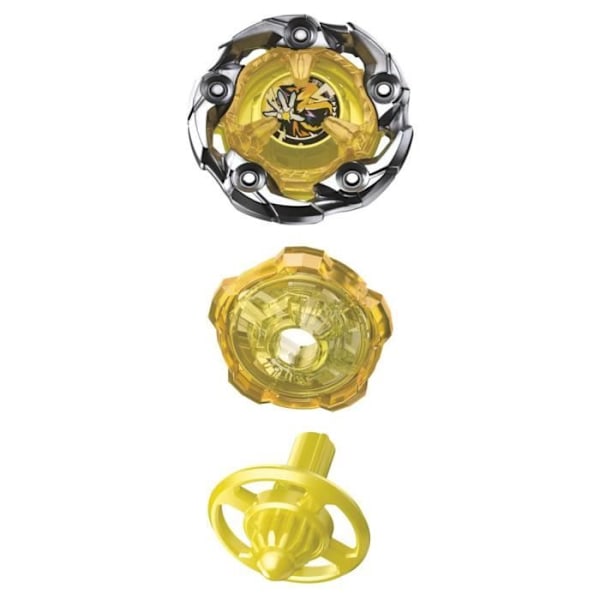 Beyblade X Startpaket Wand Wizard 5-70DB UX, uthållighetstopp och launcher, äkta Takara Tomy-topp, från 8 år. Flerfärgad