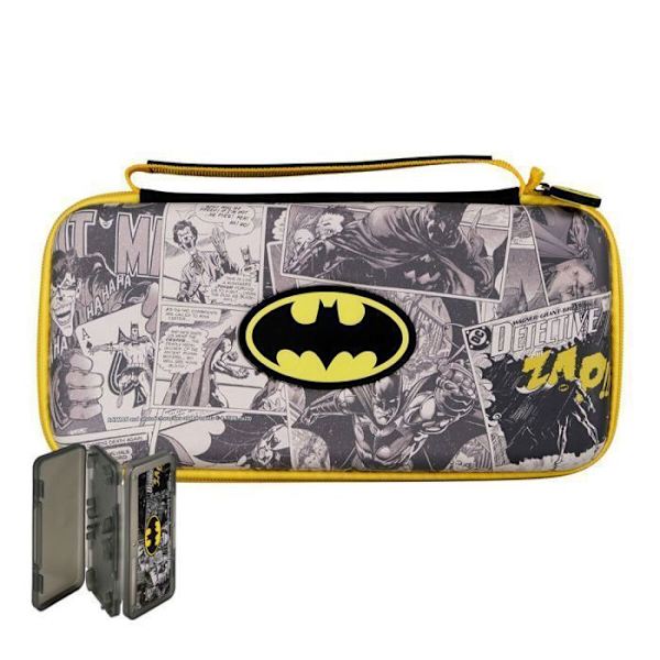 Housse Gamebag - FR-TEC - BATMAN - Beskyttelse til Nintendo Switch - Grå - Unisex Batman