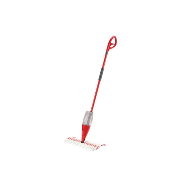 Moppe med roterende rensemiddel Vileda Spray & Clean Dobbelt mikrofiberbetræk Grå