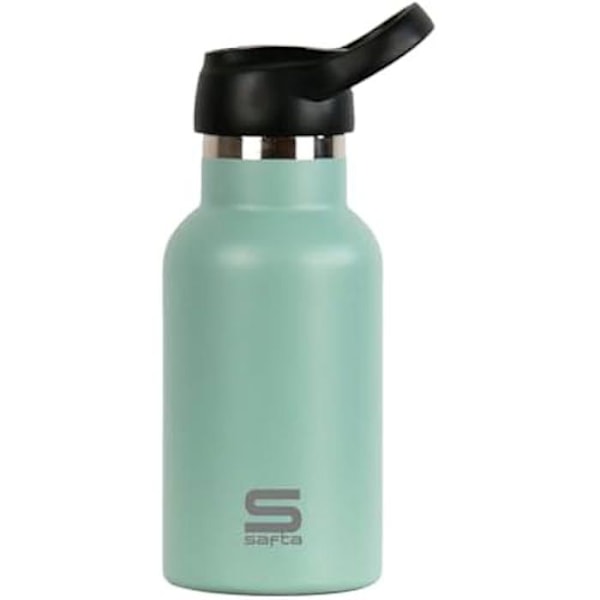 Isolationsflaske - Safta - Eucalypto - Rustfrit stål - 350 ml - Dobbelt isolering Eukalyptus