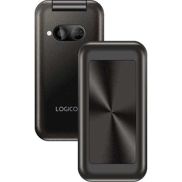 Mobiltelefon - LOGICOM - Fleep 450 - Sort