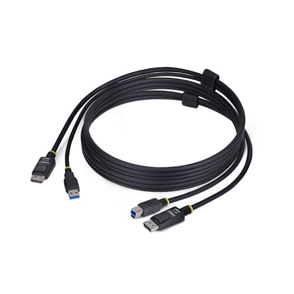 StarTech.com KVM DisplayPort og USB-kabel 5Gbps 1,8m - 4K 60Hz - Computer Accessories