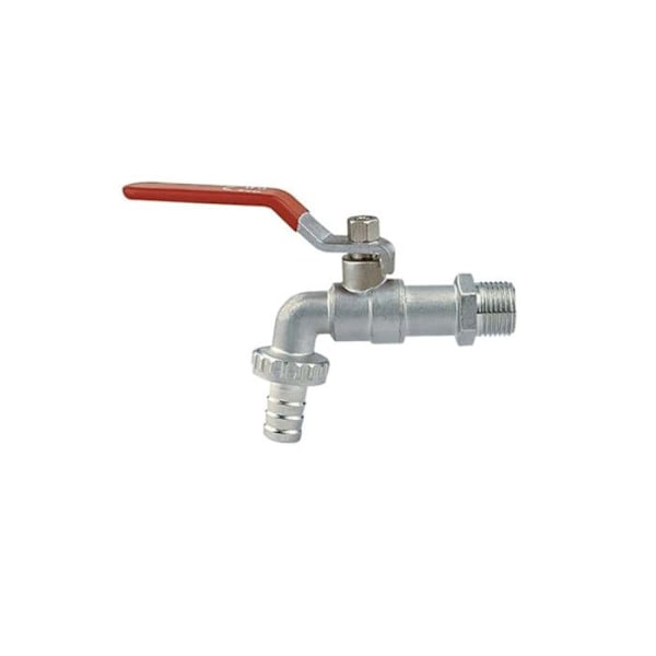 Avloppskran - EDM - 1/2" 3/4" - Metall - Lätt att installera - Lång livslängd Krom