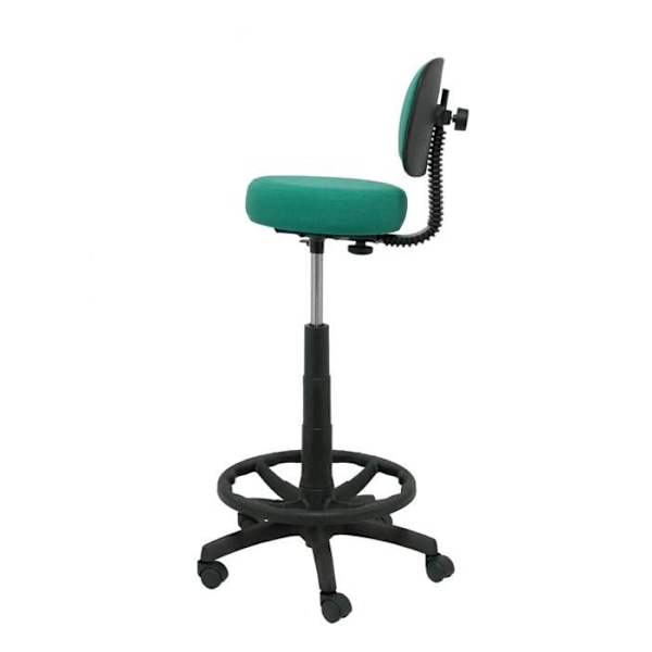 Taburetti - PIQUERAS JA CRESPO - Llanos - Ergonominen - Korkeussäädettävä - Vihreä bali -kangas Grön