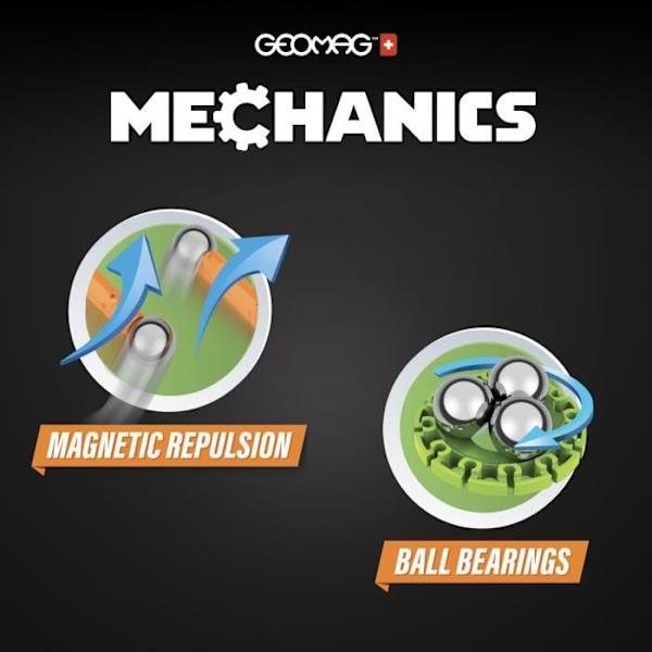 GEOMAG - MECHANICS MOTION ÅTERVINNINGSVYGHJUL 96 (756)