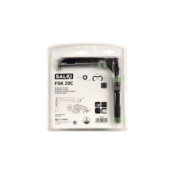 Omega 20 FSK20C SALKI niittiverkkopihdit - Ergonominen kahva - Yhteensopiva Omega 20 ja HR22 niittien kanssa
