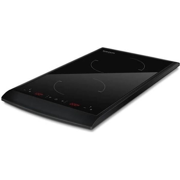 VALKOINEN JA RUSKEA - Induktioliesi - pystysuora - 2 poltinta - 3500 W - Double Darkfire