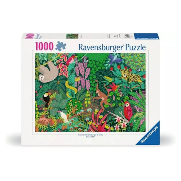 1000 palapeli - RAVENSBURGER - Taianomainen trooppinen metsä - Maisema ja luonto - Sekalaiset - Sisätilat