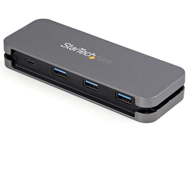 USB-C Hub - STARTECH.COM - HB30CM3A1CB - 4 porte - 3 USB-A/1 USB-C - Tilbagemste kabel