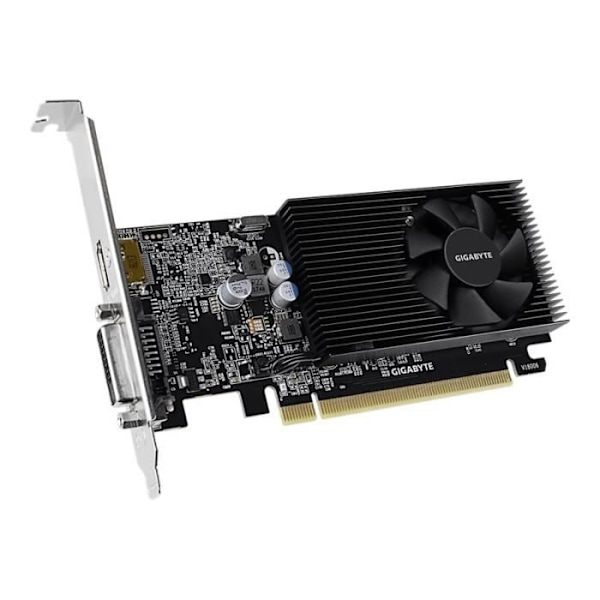 Näytönohjain - Gigabyte - GT 1030 Low Profile D4 2G (N1030D4-2GL)