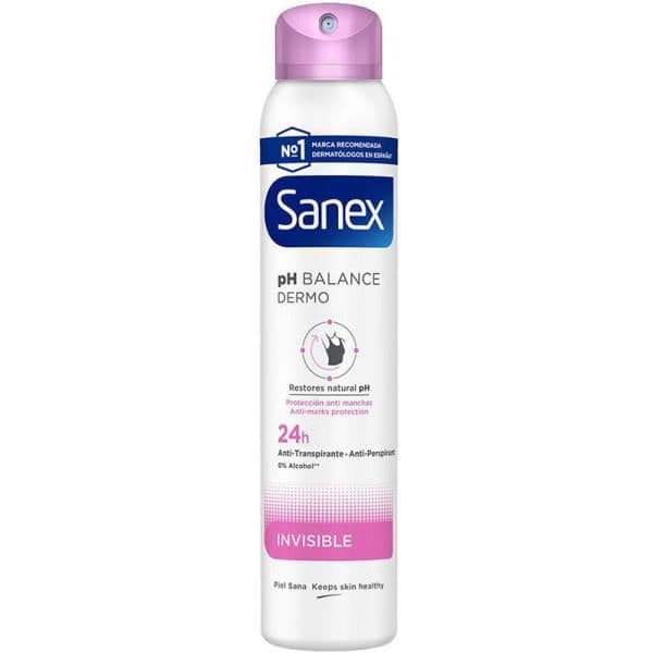 Deodorantti - SANEX - Dermo Invisible - Alkoholiton - 200 ml