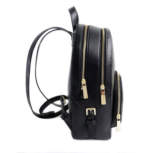Rygsæk - Michael Kors - Jaycee - Sort læder - 25x14x30 cm - Justerbare skulderstropper Svart