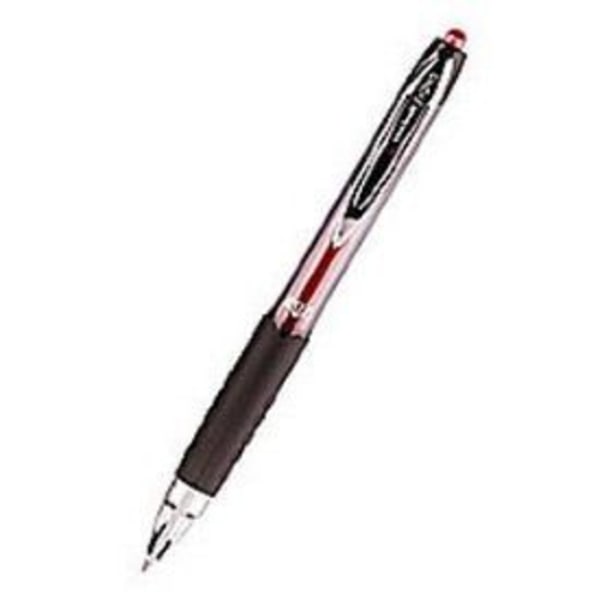 Gel kuglepen - Uniball - RT207 - konisk spids 0,7 mm - sort Svart
