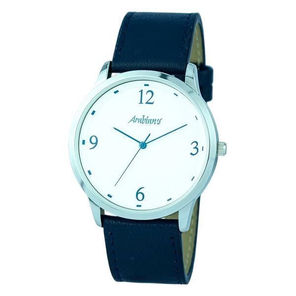 Ur - Arabians - HBA2249A - Quartz - Læder - 38 mm Vit