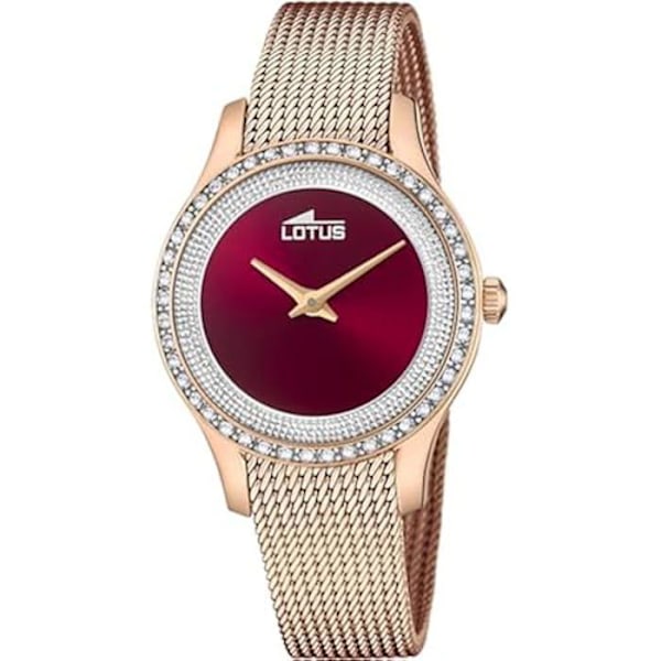 LOTUS Kvinders Analog Quartz Ur med Urskive i Rustfrit Stål 18828/1 Rostfritt stål
