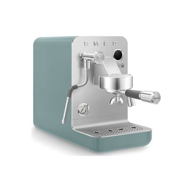 Smeg Espresso-maskine 15 barer rustfrit stål smaragdgrøn - EMC02EGMEU blå