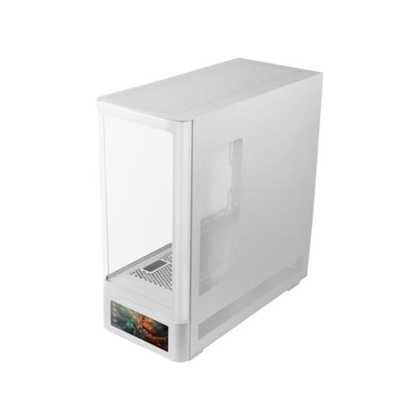 Caja Mars Gaming MC-LCDPRO ATX Hvid IPS LCD 7 2" Tempereret Glas