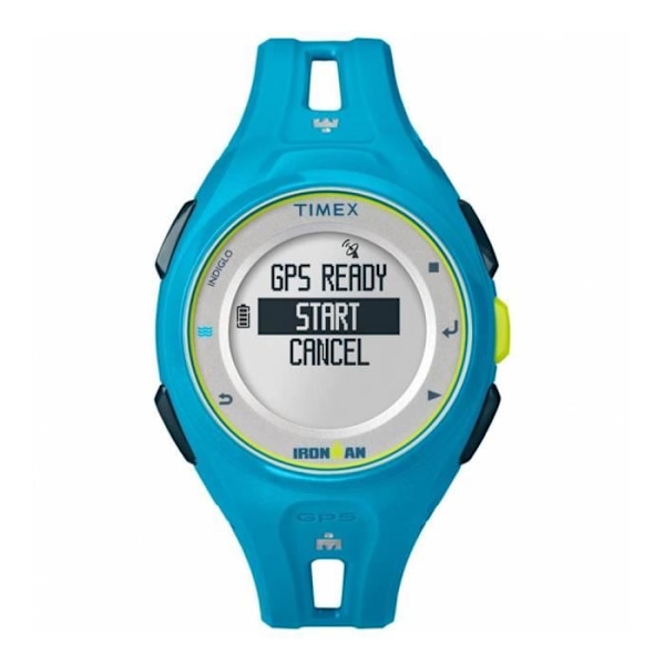 Klocka - Timex - TW5K87600 - Kvarts - Digital - 5 ATM vattentålighet Ljusblå