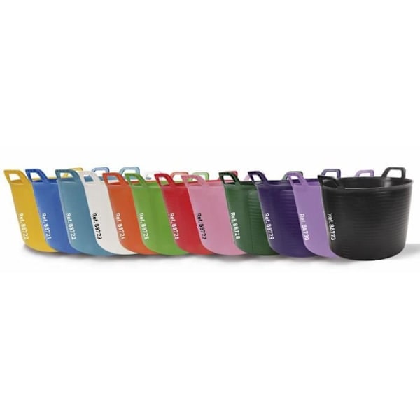 Plastikhink nr 3 - 40L - LIGHTBUCK - Röd plastikhink - 88726 Röd