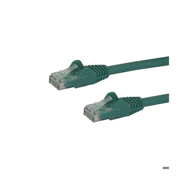 STARTECH Cat6 Gigabit UTP-netværkskabel - Hookless - 10 m - Anti-Snag RJ45 Ethernet-ledning - Han / Han Patch-kabel - Sort