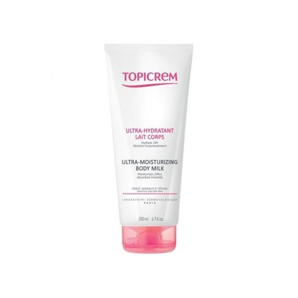 Topicrem ultra-hydrerende kropsmælk 200ml