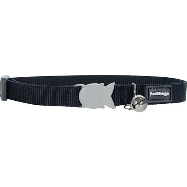 Collier - Red Dingo - 12Mm 20-32 - Sort - Sikkerhedslukning - Anti-strangulation