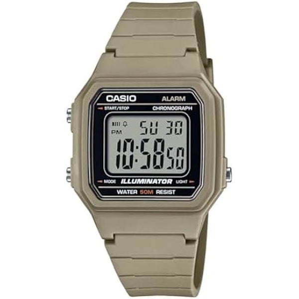 Ur - CASIO - Digital - Vandtæt 5 Atm - Lækkert design - Stopwatch Brun