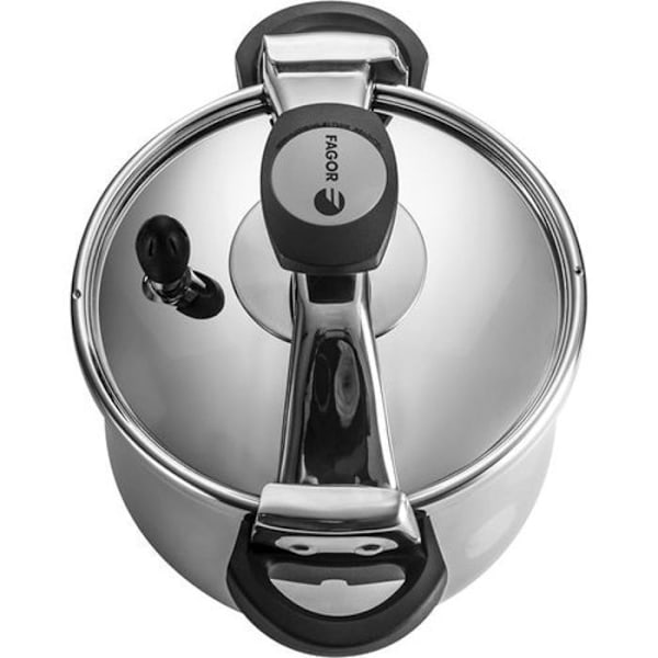 Trykkoger - FAGOR - Clásica Bombe 8 - 8 L - 18/10 rustfrit stål - Induktion, 3 sikkerhedssystemer Pengar