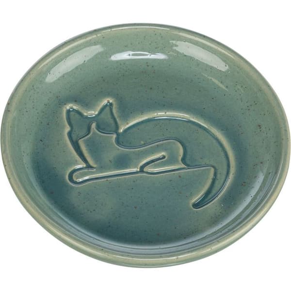 Skål til kat - TRIXIE - Trixie - Keramik - Blå - Rund blå
