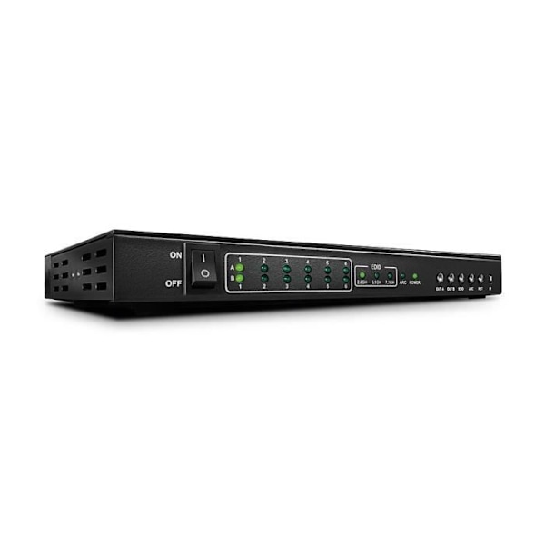 LINDY Switch Matrix HDMI 2.0 6x2 Video/Audio Switch PiP-toiminnolla 10.2G