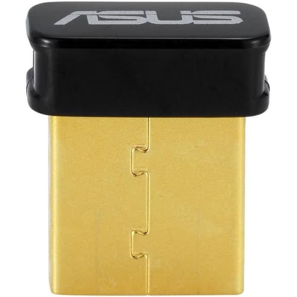 Nano netværksadapter - ASUS USB-N10 - USB 2.0 Wi-Fi N 150 Mbps
