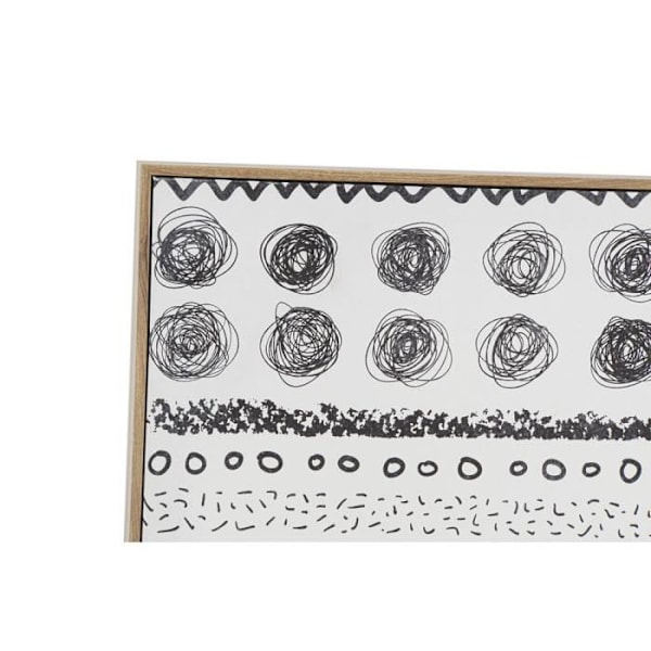 'Cadre DKD Home Decor Toile Bois MDF (2 kpl) (50 x 3 x 70 cm)'