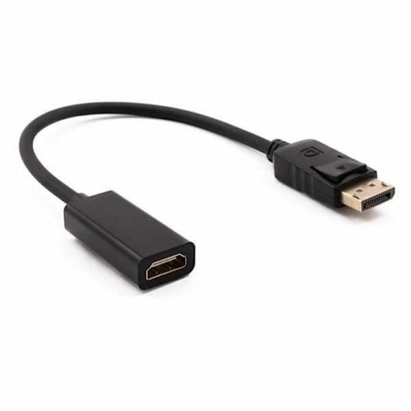 Nilox NXADAP02 DisplayPort-HDMI-sovitin, musta