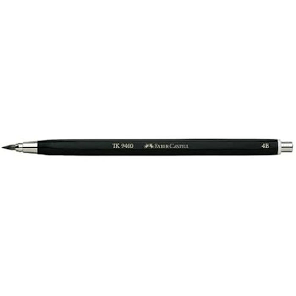Blyanter - Faber-Castell - TK9400 - 4B - Grøn