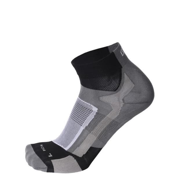 Løbesokker - Mico - Medium højde - Kompression - Sort - Unisex sort