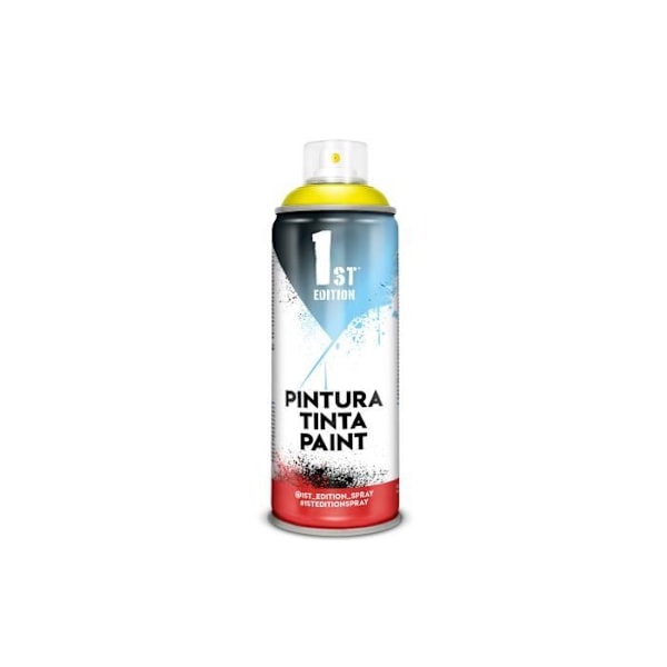 Sprayfärg - GENERIC - 1st Edition - 300ml - Citrongul - Matt Gul citron